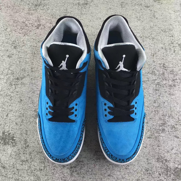 Authentic Air Jordan 3 Power Blue